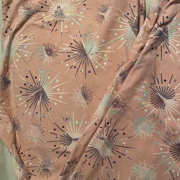 Lularoe Pink firework leggings - Picture 2 of 2